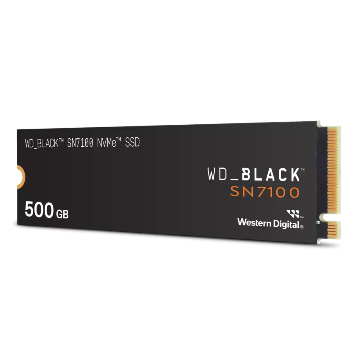 WD Black SN7100 500GB M.2 2280 PCIe Gen4 x4 NVMe SSD 6800MB/s