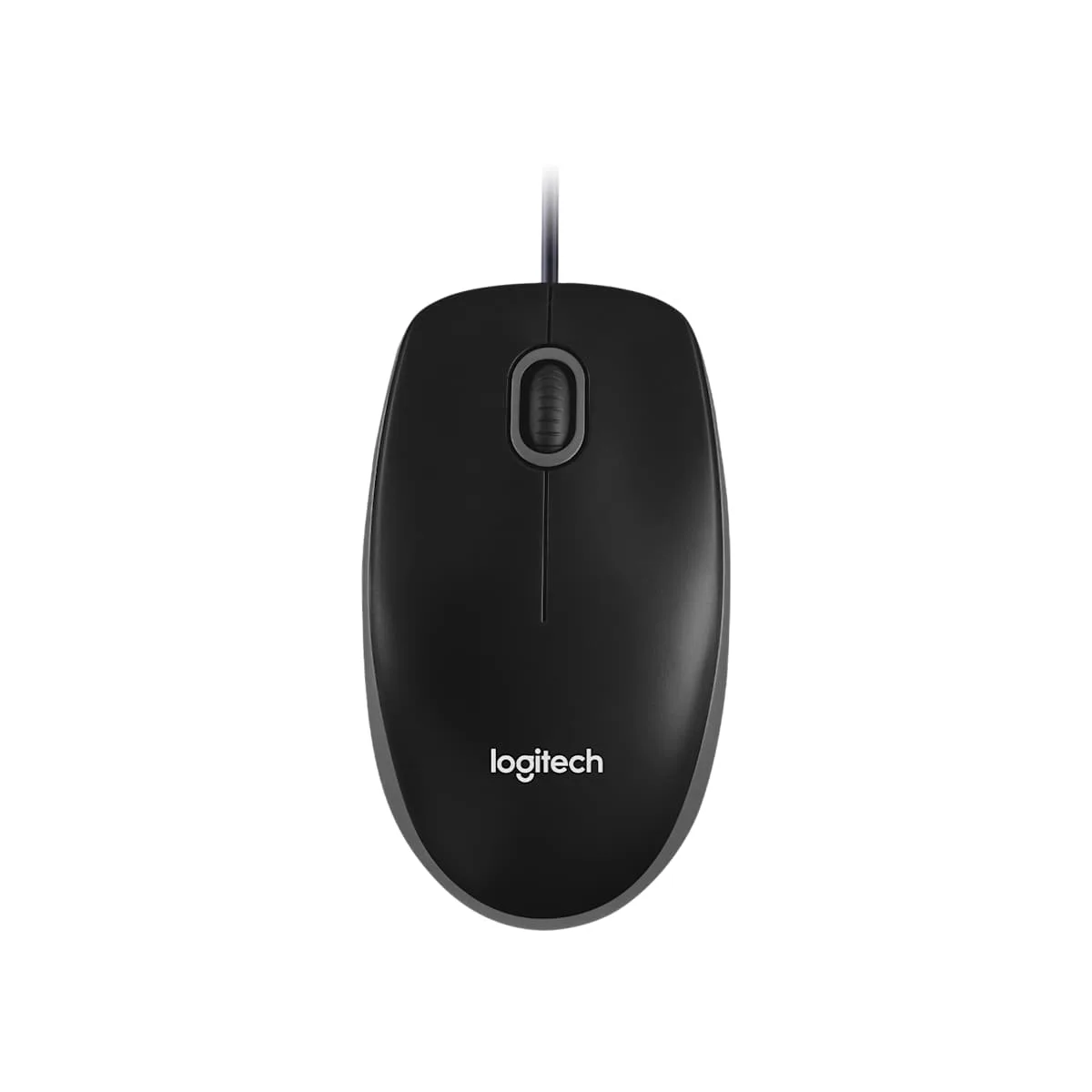 Logitech B100 Optical USB Wired Mouse 1000 DPI Ambidextrous Black