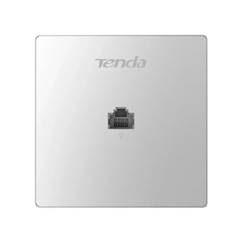 Tenda W12 AC1200 Dual Band Gigabit In-Wall Access Point, PoE, 50 Users