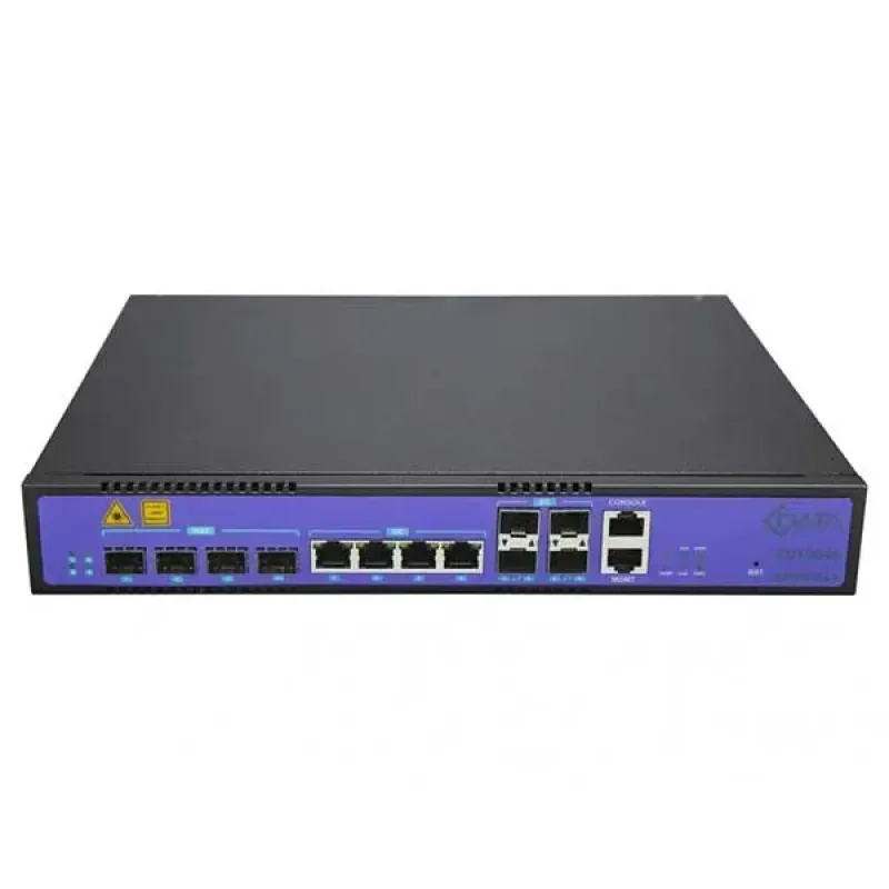 C-Data FD1304S-B1-PDA0 4 Port EPON OLT, 4 x GE + 4 x 10G SFP+ Uplinks, 1U