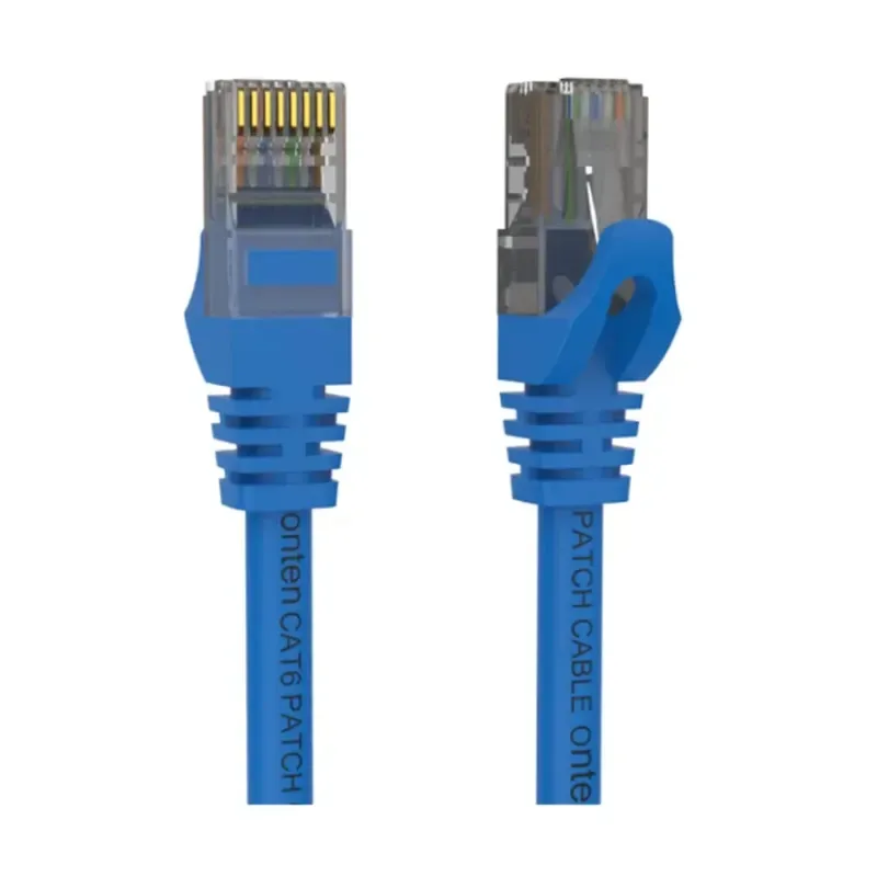 Onten OTN-E611 Cat6 UTP Network Cable 0.5 Meter, 26 AWG, Blue