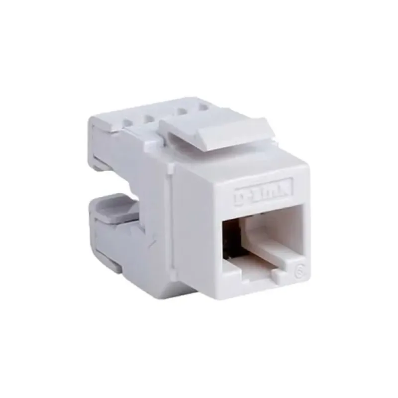 D-Link NKJ-C6WHI1B21 Cat6 UTP RJ45 Keystone Jack, White