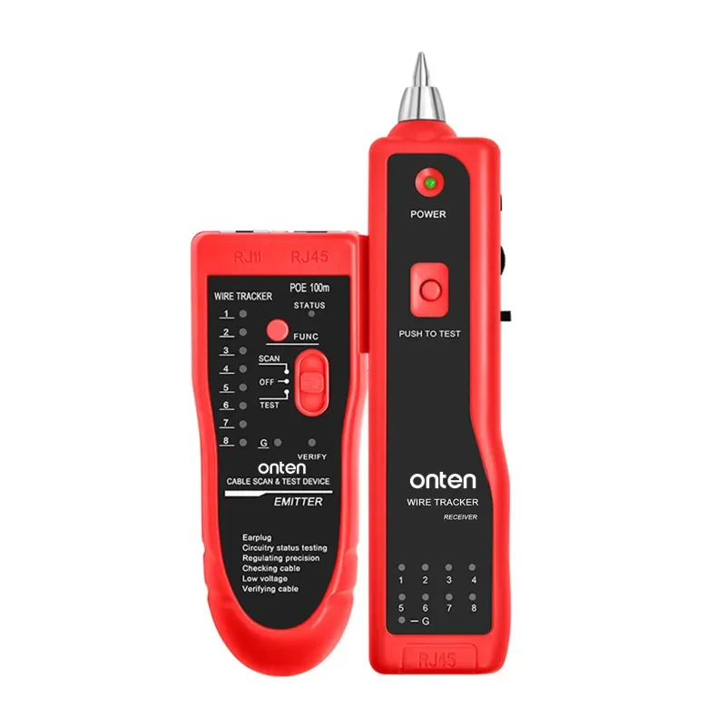 Onten OTN-E923 Network Cable Tester and RJ45/RJ11 Cable Tracker
