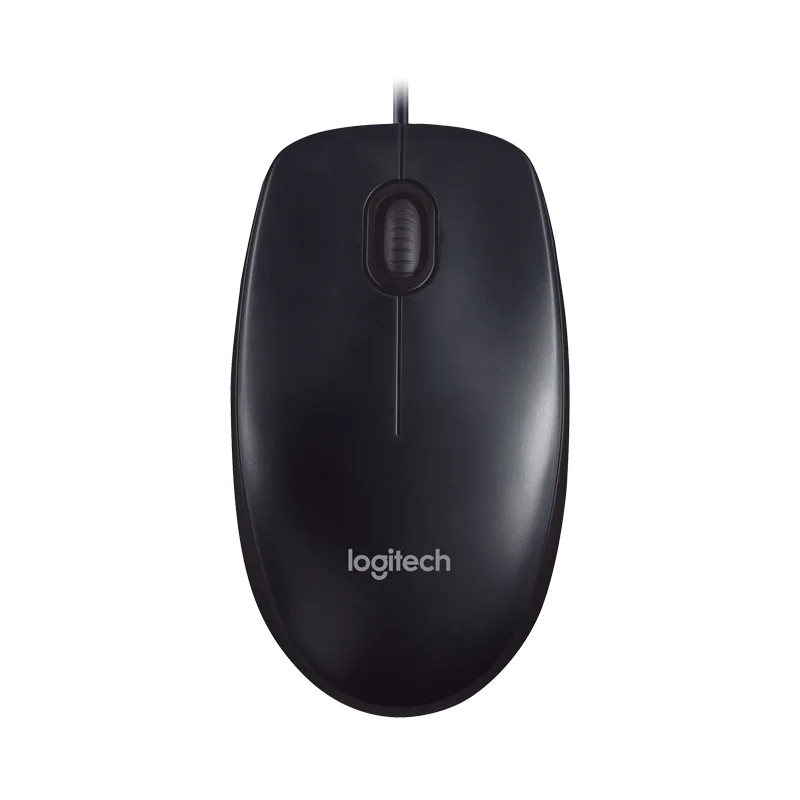 Logitech M90 Wired USB Optical Mouse 1000 DPI 3 Buttons Gray