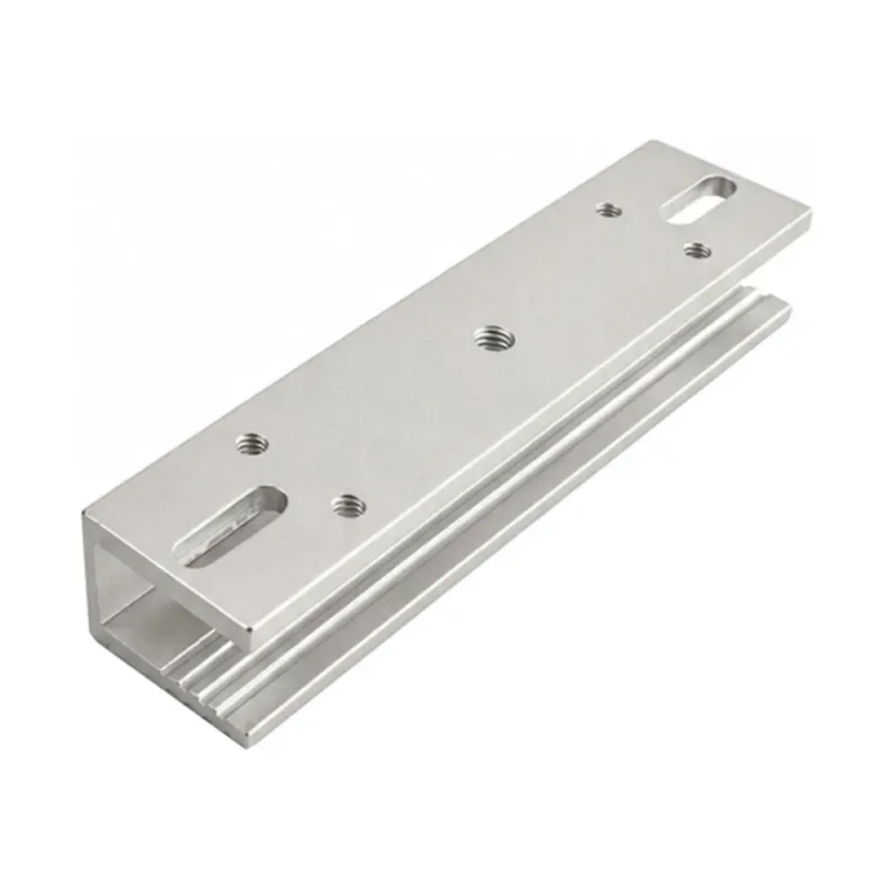 ZKTeco DM-280U U Bracket for Electromagnetic Door Lock, Frameless Glass Doors 8-15mm