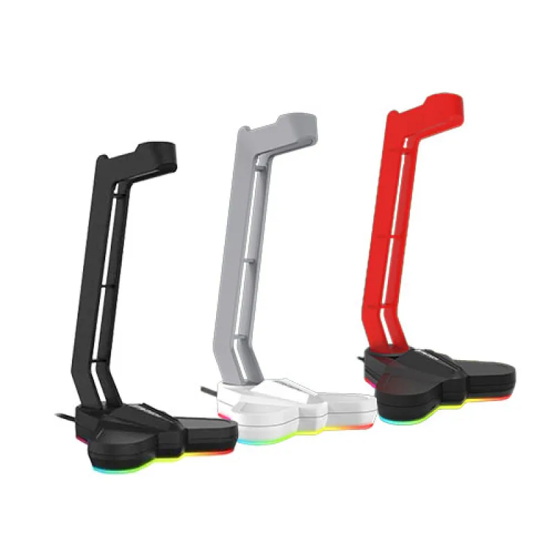 Fantech AC3001S RGB Tower Headphone Stand, Detachable, Triangular Base
