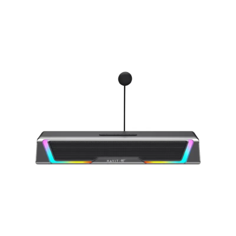 Havit SK221 RGB Dual Mode Gaming Soundbar with Detachable Microphone