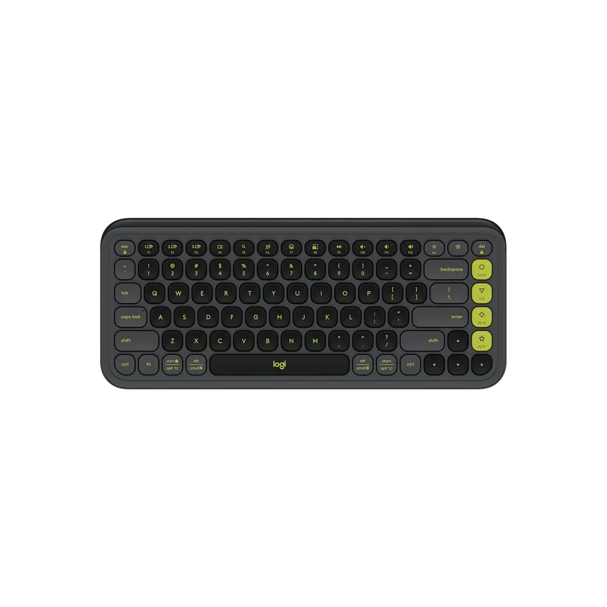 Logitech POP Icon Keys Bluetooth Wireless Keyboard with Customizable Action Keys