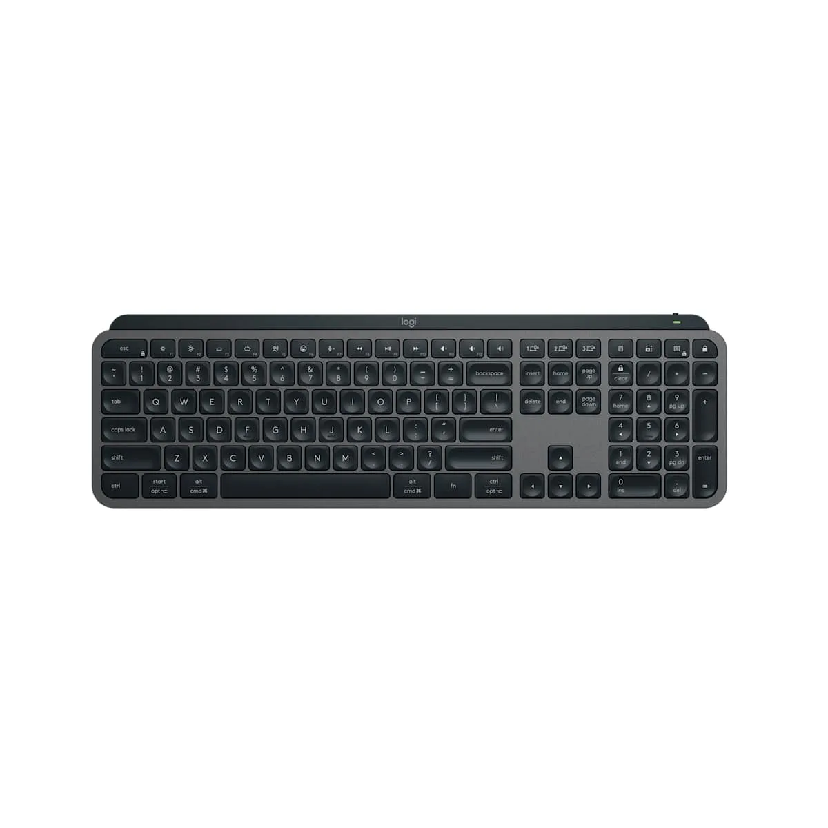 Logitech MX Keys S Wireless Backlit Keyboard Logi Bolt Bluetooth USB-C Rechargeable