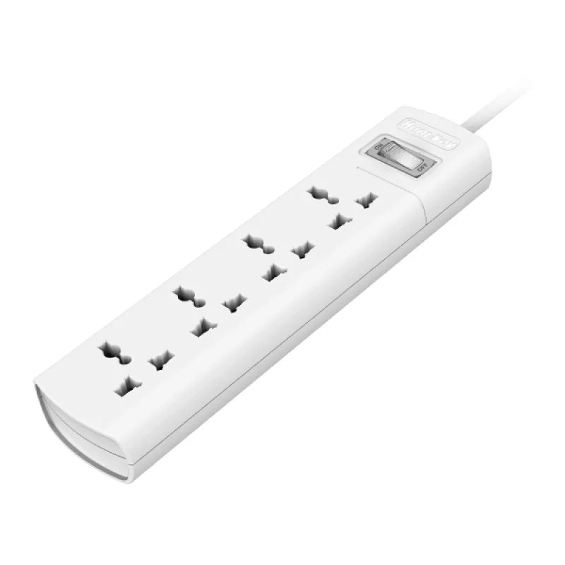 Huntkey SZM401 4 Port Power Strip with 10ft 2 Core Cable
