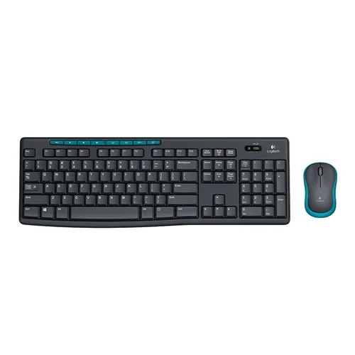 Logitech MK275 Full-Size Wireless Keyboard and Mouse Combo Spill-Resistant