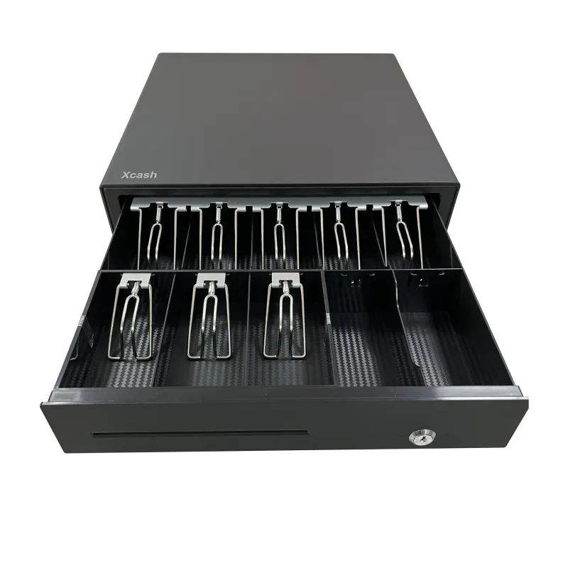 Xcash M405E Heavy Duty Metal Cash Drawer, 8 Bill 2 Coin, RJ12