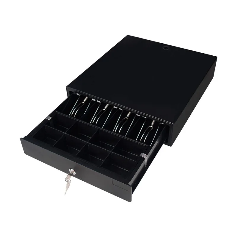 Rongta RT-410B2 Roller Cash Drawer, 5 Bill 8 Coin, RJ11/RJ12