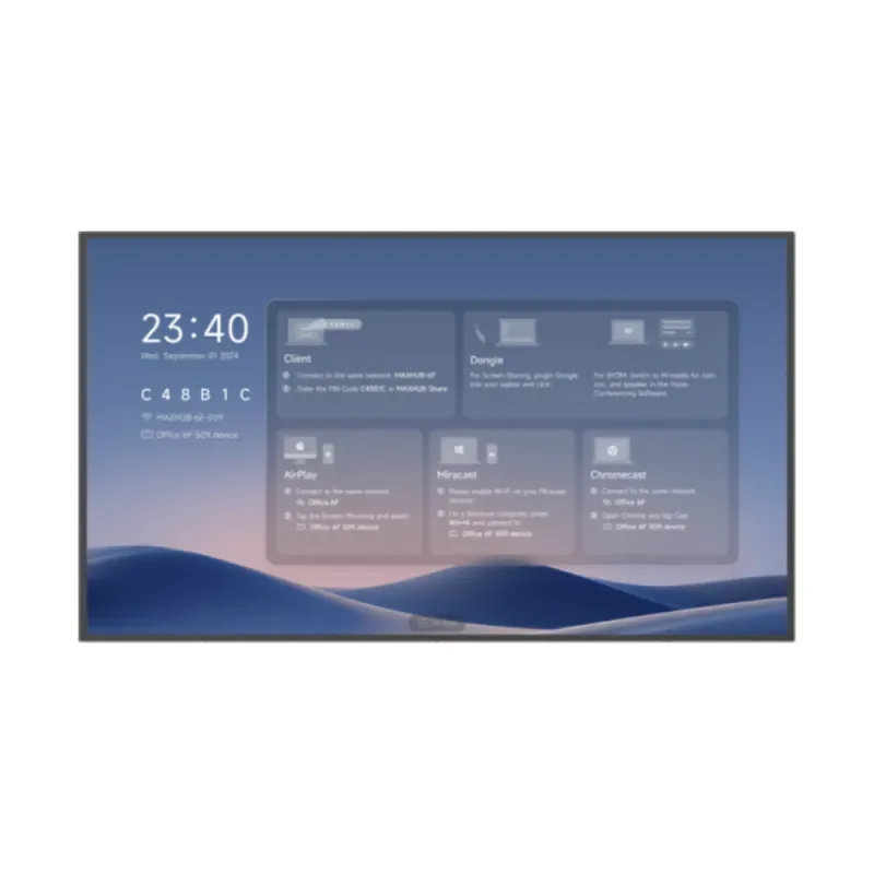 Maxhub N655CMA 65 Inch 4K UHD Android Digital Signage Display