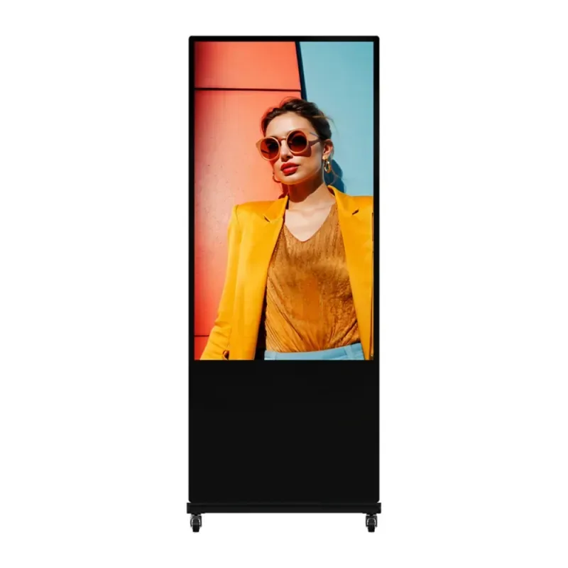 Hikvision DS-D6055UN-D/S 55 Inch 4K Android Floor Standing Digital Signage