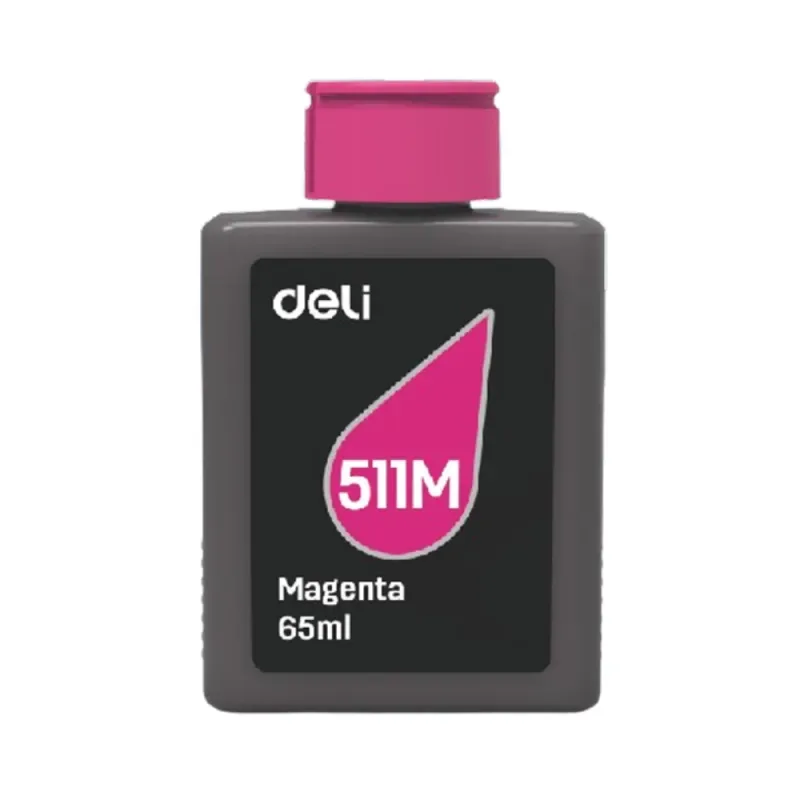 Deli 511M Magenta Ink Bottle for Deli D511W and D516W
