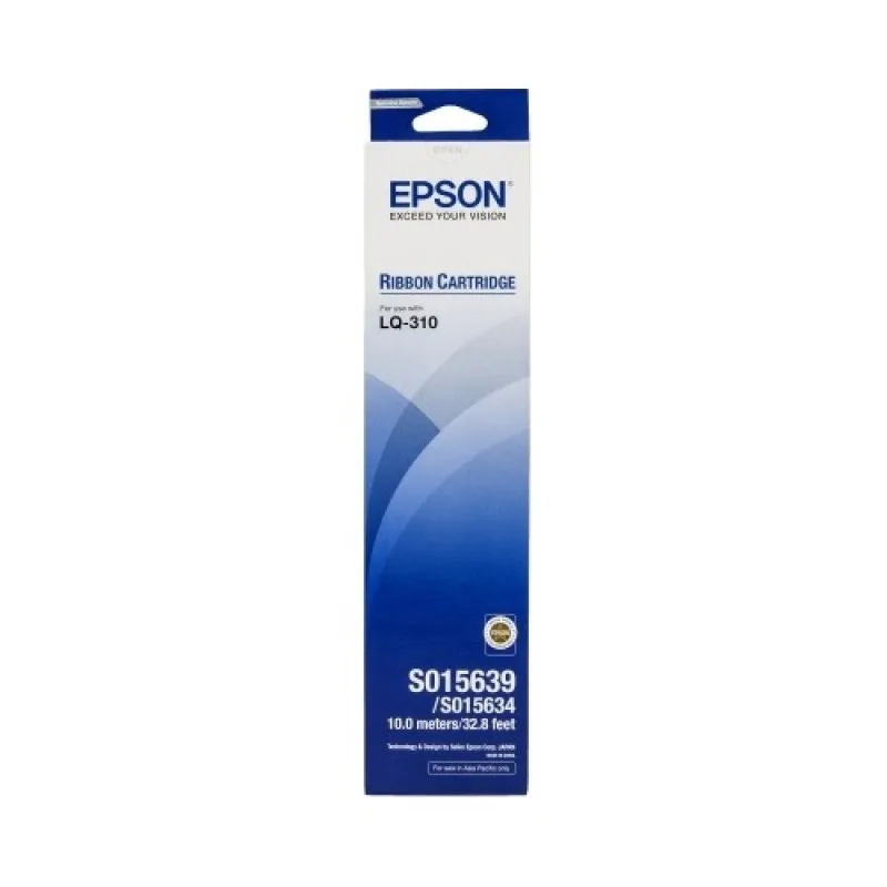 Epson S015639 / S015634 Black Ribbon for LQ-310 Dot Matrix Printer