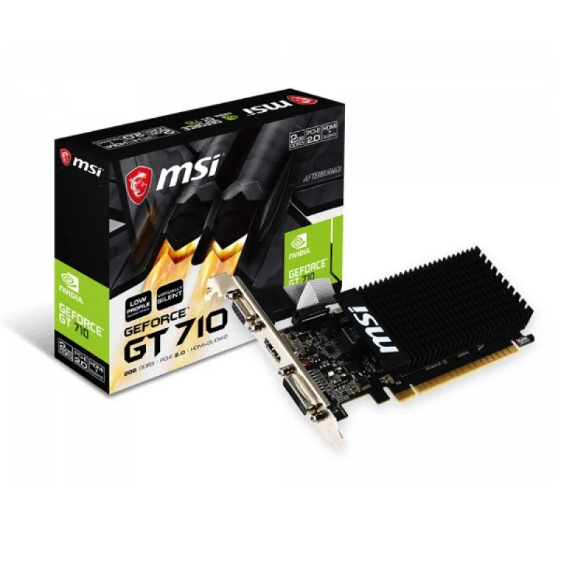 MSI GeForce GT 710 2GD3H LP 2GB DDR3 Graphics Card